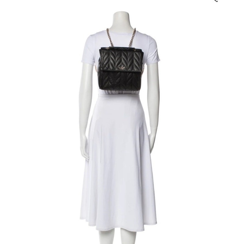 Kate Spade New York! Briar Lane Black Quilted Brayden  display picture 1