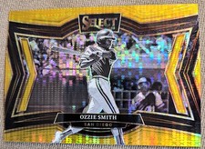 2025 Select Ozzie Smith GOLD PULSAR PRIZM /10. Card 10 of 10. Diamond. Rare SSP