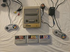 SNES console Case  Super Nintendo Super Mario World + All-stars Donkey kong