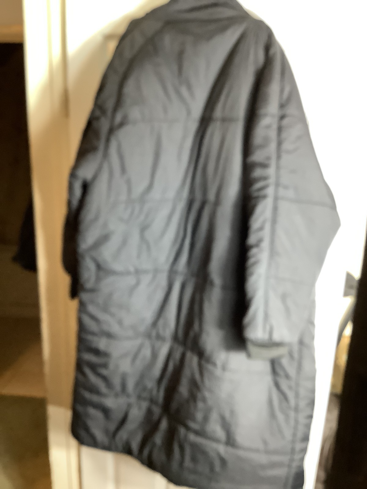 Boohoo Tall Longline Padded Coat Black Size 16 Sku 033 image 7
