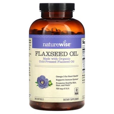 2 X NatureWise, Flaxseed Oil, 240 Softgels