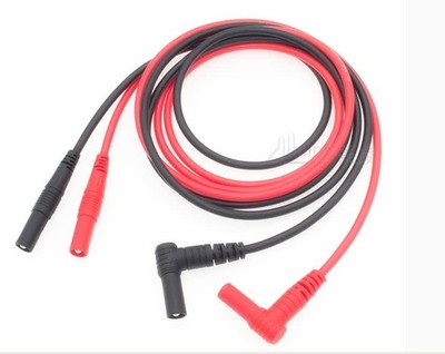 BLLNDX Digital Multimeter Test Lead 2PCS 1.2 m /47 inch 14 meters, Black 