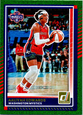 Aaliyah Edwards Green Shimmer ( 2025 Panini Donruss WNBA #16 Connecticut Suns )