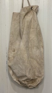 Original Vintage WWII U.S. Military American Navy Sailor’s White Canvas Sea Bag