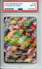 2020 TCG POKEMON SWSH SNORLAX VMAX #142 FA PSA 8