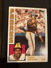 1984 Topps Tony Gwynn #251 San Diego Padres Vintage Rookie Baseball Card. rookie card picture