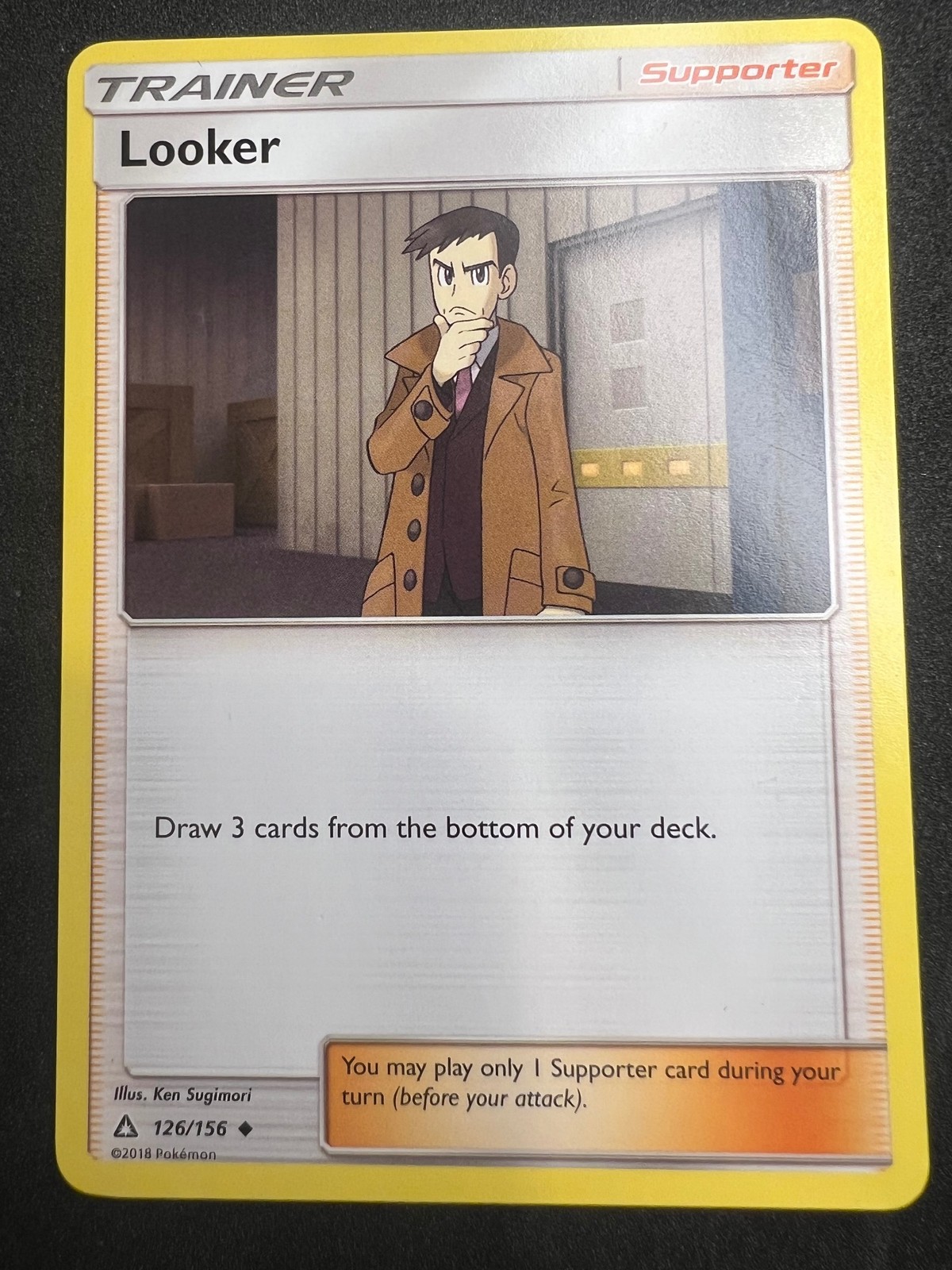 Looker 126/156 Uncommon Ultra Prism Pokemon 2018