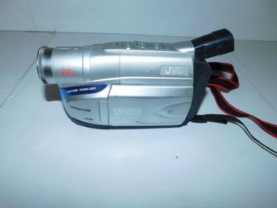 JVC COMPACT VHS DIGITAL SIGNAL PROCESSING 20X ZOOM CAMCORDER GR-AXM18U (GSW83)