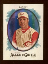 2017 Topps Allen & Ginter Hot Box Foil #63 Barry Larkin ⚾ HOF
