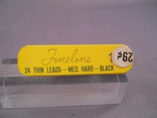 Sheaffer Vintage Short Thin 0.9 mm Leads- H= Hard New old stock--24 sticks