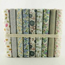 Booksew Baumwollstoff Vintage Türkis Fat Quarter Konvolut Tilda Scrapbooking 