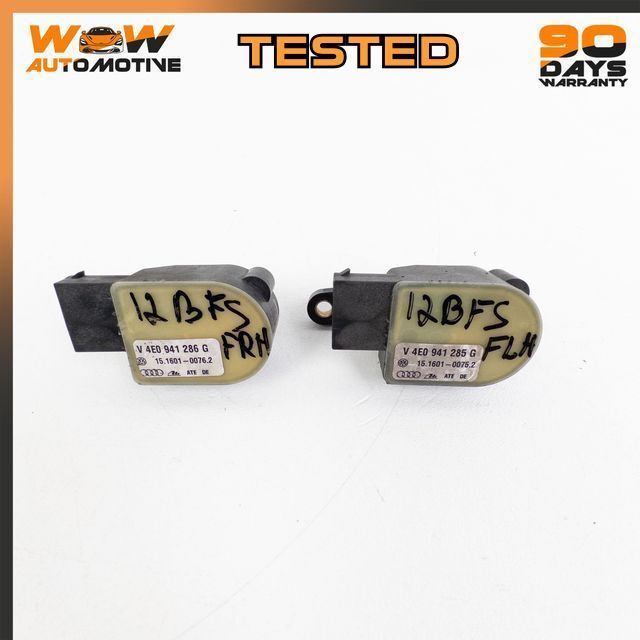 06-13 BENTLEY CONTINENTAL FLYING SPUR FRONT RIGHT LEFT SUSPENSION LEVEL SENSOR