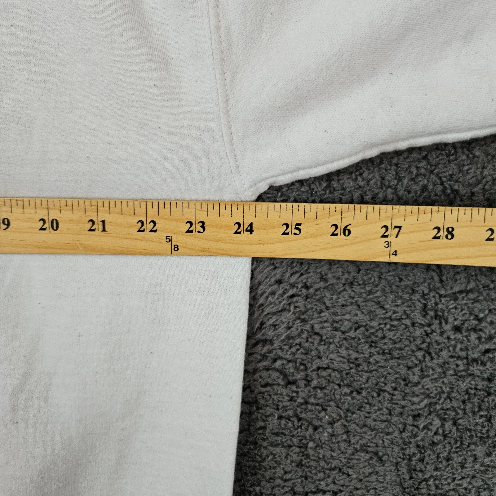 VETEMENTS Maglione Sherwin Williams Piinters XL felpa manica lunga bianco abbigliamento da lavoro