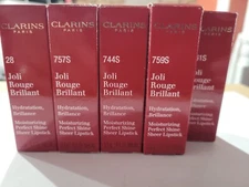 Clarins Joli Rouge Brillant Moisturizing Perfect Shine Sheer 0.12Oz CHOSE COLOR