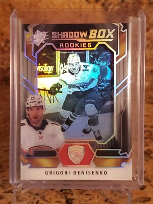 2021-22 GRIGORI DENISENKO UPPER DECK SPX SHADOW BOX ROOKIE RC #SB-8