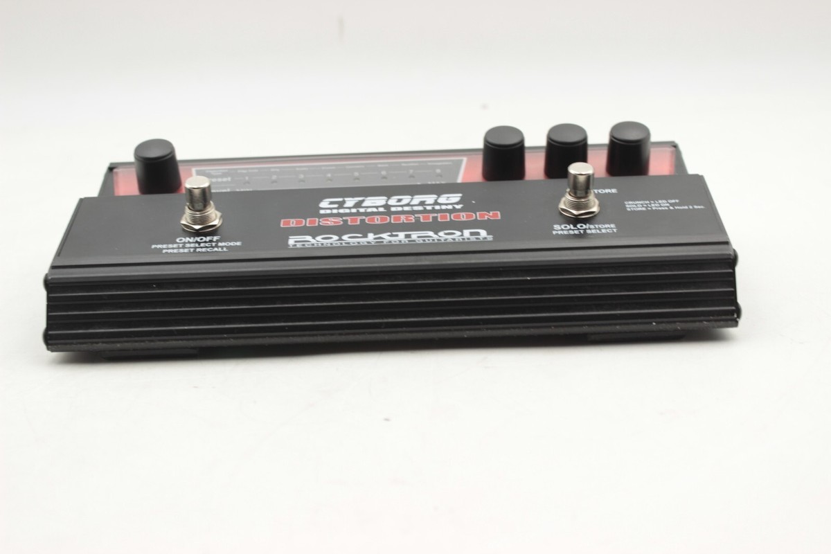 Rocktron Cyborg Digital Destiny Distortion Guitar Effect Pedal | eBay