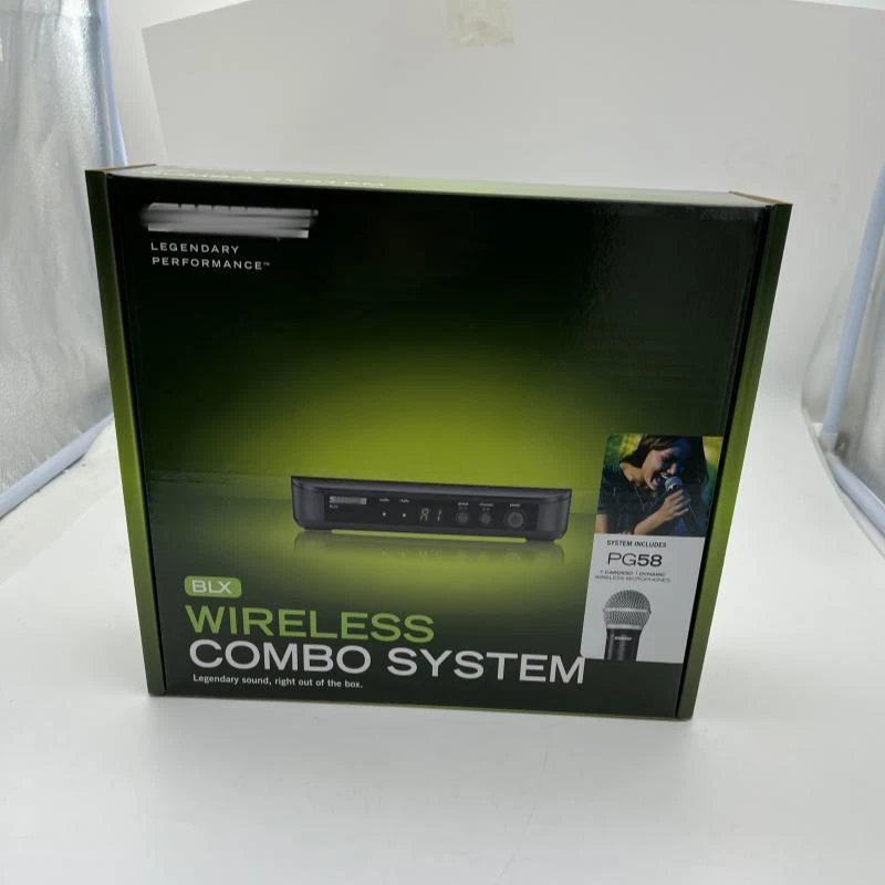 New Shur2 BLX24/PG58 Vocal System W/BLX4 Wireless Receiver and Handheld Transmit - Image 3 of 4