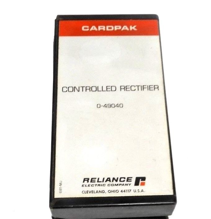 RELIANCE CARDPAK 0-49040 CONTROLLED RECTIFIER 049040 Laatste vacatures