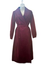 Rare 70’s Halston Purple Ultrasuede Coat