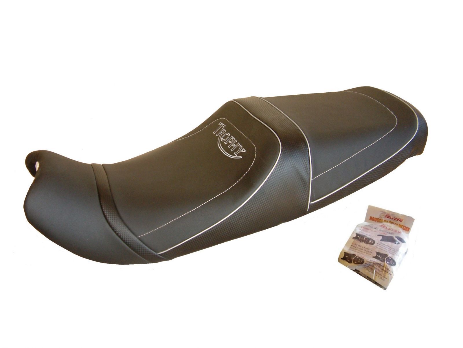 Housse de selle Triumph Trophy 1200 ST pour voyager à deux avec confort HSD384