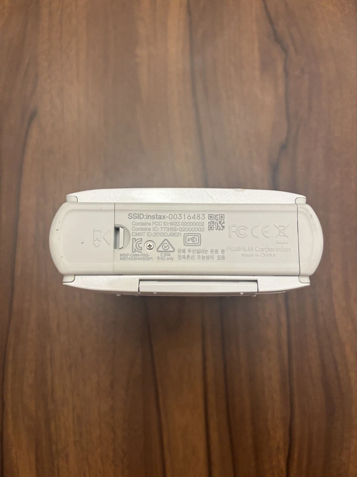 Fujifilm Instax Share SP-1 Smartphone Priner White Mobile UNTESTED FOR PARTS - Image 4 of 4