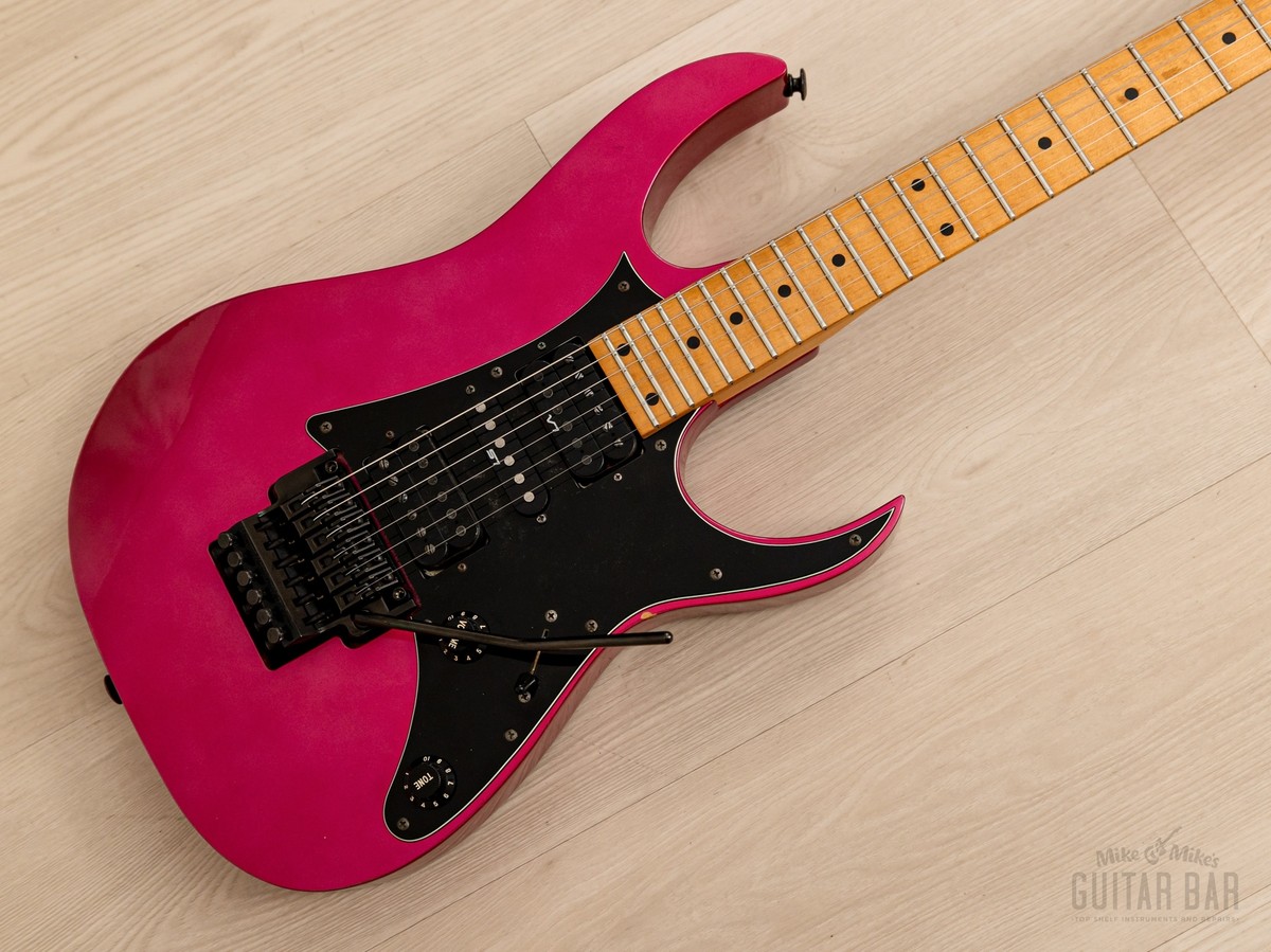 1990 Ibanez RG550 HSH Superstrat Metallic Purple w/ Edge 1990 Ibanez RG550 HSH Superstrat Metallic Purple w/ Edge
