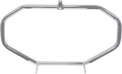 Baron Custom Accessories BA-7130-00B Black Powder Coated Engine Guards Chrome