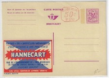 Belgium: 1983; 2 Postal Stationery with advertisement, same new price, EBBL19