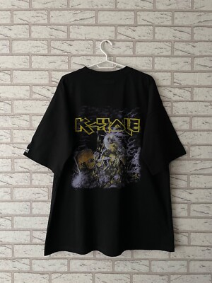 VETEMENTS FICKEN 3000 BLACK VERY RARE T-SHIRT MEN SIZE M MEDIUM