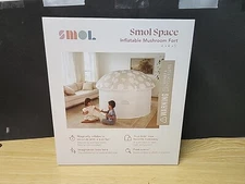 SMOL Air Fort Inflatable Mushroom Tent 4'x4'x5' SMOL Space NEW