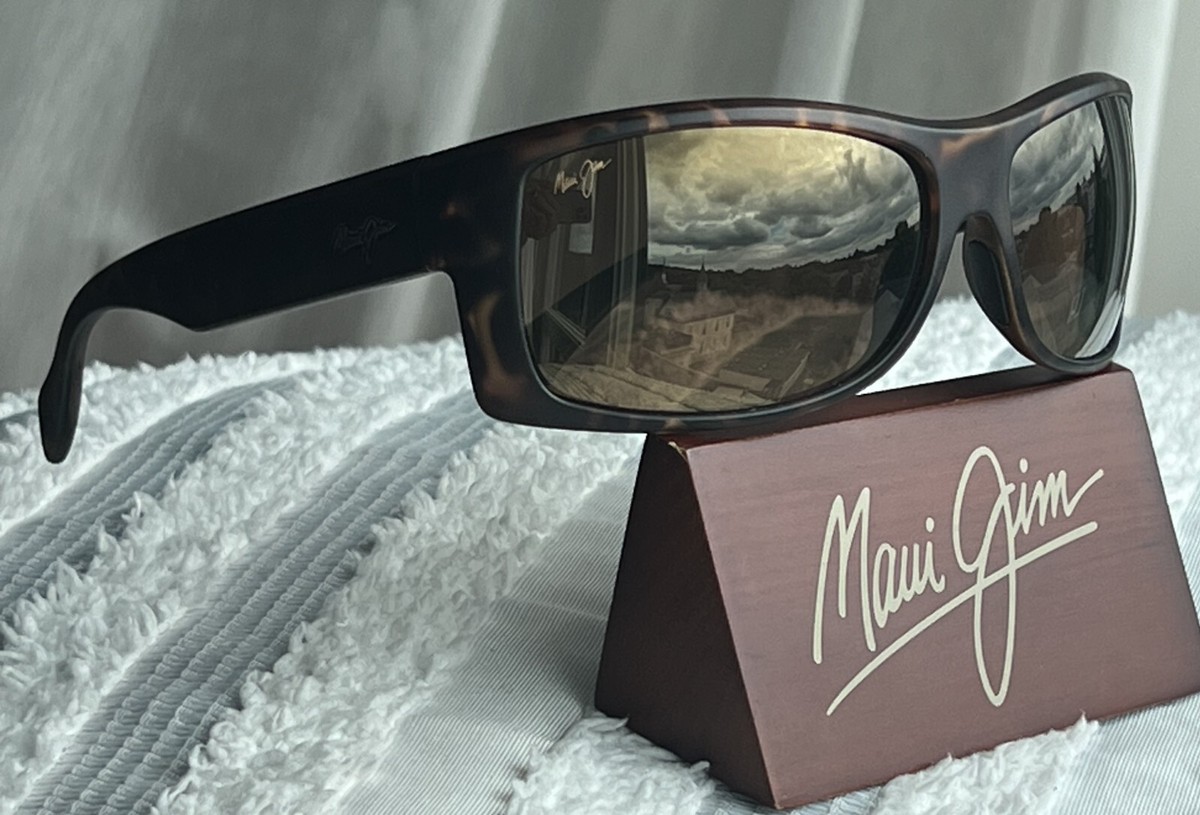 Maui Jim Equator MJ 848 10 Caramel Tortoise Frame + HCL Bronze