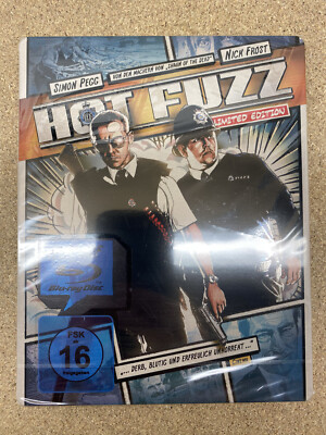 HOT FUZZ Reel Heroes Steelbook Blu-ray DE