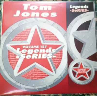 LEGENDS KARAOKE CDG TOM JONES #127 OLDIES 17 SONGS CD+G THUNDERBALL PUPPET MAN