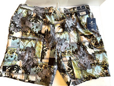 NWT Caribbean Joe Hawaiian Swim Trunks Mens 2XL