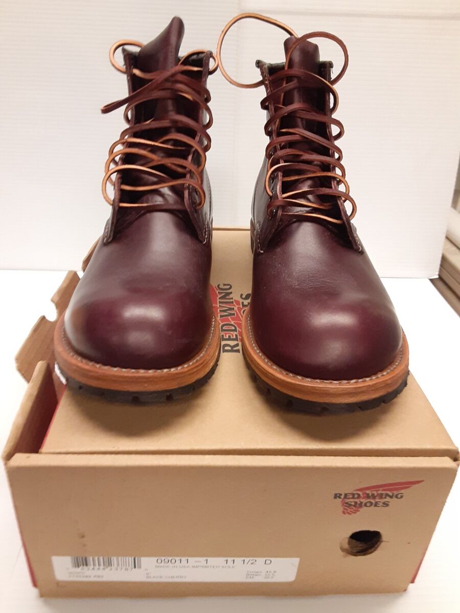 Red Wing Beckman 9011 Black Cherry Featherstone boots RARE Red Wing Beckman 9011 Black Cherry Featherstone boots RARE