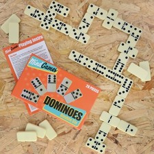 🎲 Set De Viaje ANTEVIA Con 54 Cartas Y Dominó De Madera | Maletín Con Tapa Deslizante De 18.7x7.5 Cm | Regalo De 2 Juegos Clásicos En Estuche