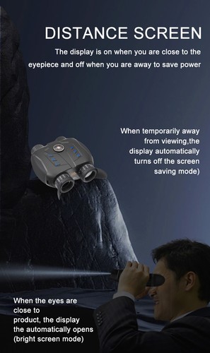 VRNV331 Naked Eye 3D VR Binocular Night Vision+Battery 6X Digital Zoom 700-1000m - Imagen 15 de 24