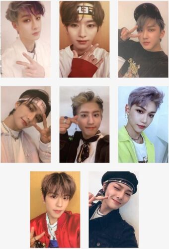 TARJETA FOTOGRÁFICA OFICIAL LIMITADA SELFIE POSE DOBLE CARA STRAY KIDS GO LIVE POLAROID - Imagen 30 de 57