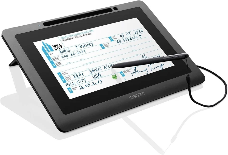 Wacom DTU-1031AX Stift-Display - Elektronisches Unterschreiben & Ausfüllen - Bild 2 von 4