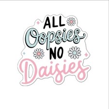 5 pc. All oopsies no daisies Planar Resin Hair Bow Center 1276215