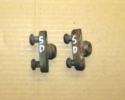 Heavy Duty Rear Hatch Vent Latch For 1984-1996 Corvette C4 Coupe - Steel Construction, Painted Finish