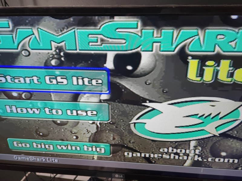 GameShark Lite PlayStation 1  Tested See Pictures Manual Included 
