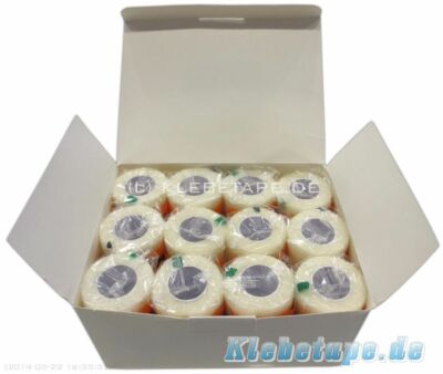 12x 10cm x 4,5m WEISS gedehnt Haftbandagen Easy Flex Bandage selbsthaftend