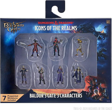 Wizkids Dungeons & Dragons Icons of the Realms Baldur's Gate 3 Character Boxed