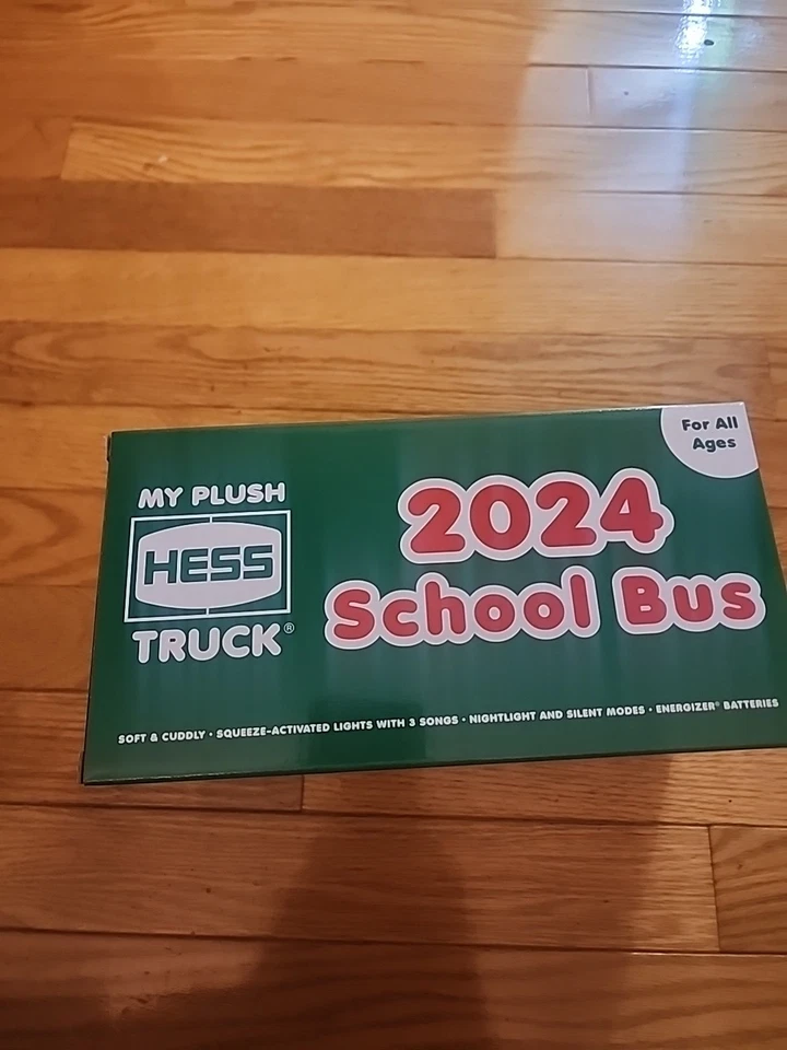 Hess Truck 2024 My Plush School Bus Luces LED Efectos de sonido - AGOTADO por HESS Foto 3 de 4