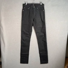 A.P.C. Womens Size 25 Petit Standard Slim Fit Black Jeans  100% Cotton
