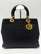 Christian Dior Cannage Handbag Quilted 24cm 30cm 13cm