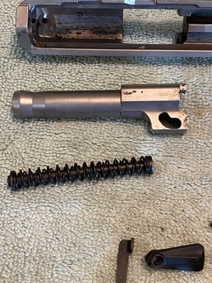 SCCY CPX-1 Parts Lot -Stainless Upper Slide, And Parts repair