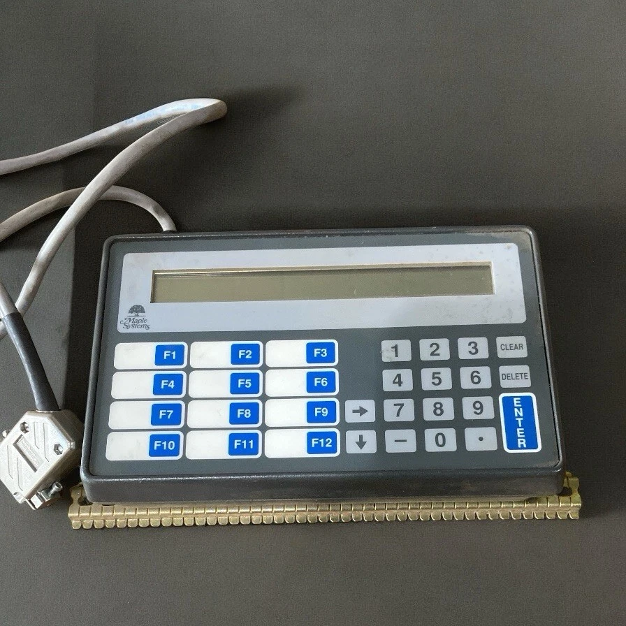 MAPLE SYSTEMS MAP460B-240N Operator Interface - Industrial Surplus SER 303428 - Image 2 of 4