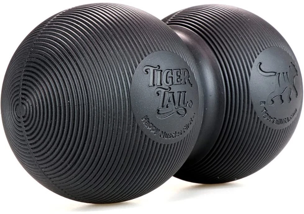Tiger Ball Large 8-Inch Long by 4.4-Inch High Peanut Foam Roller Double Ball:...